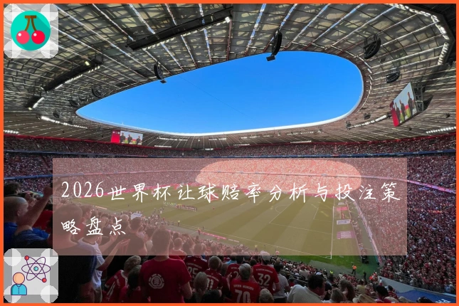 2026世界杯让球赔率分析与投注策略盘点